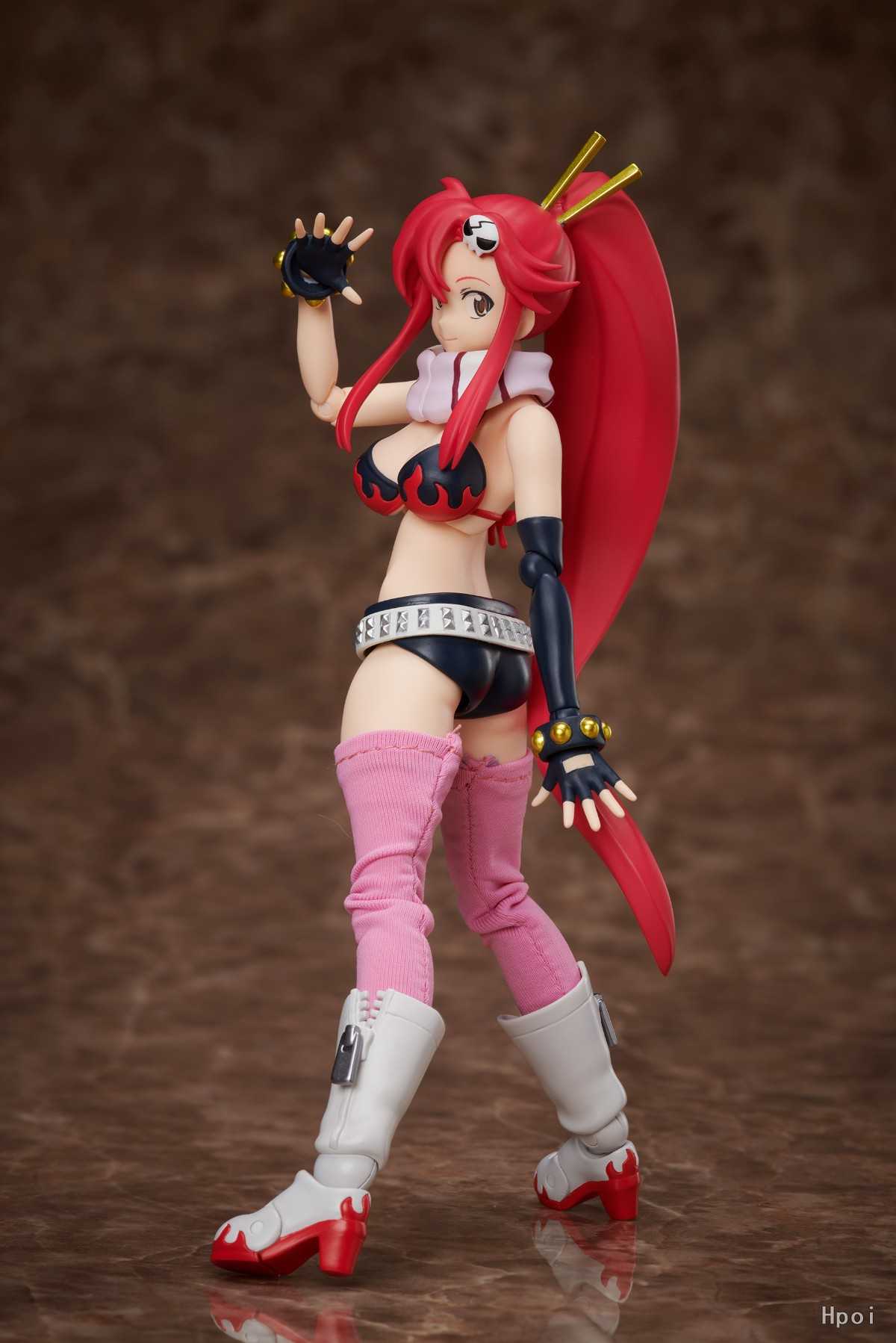 《夏本舖》代理 ANIPLEX BUZZmod 天元突破 紅蓮螺巖 庸子 1/12 狙擊手 二重關節 可動 人偶 完成品