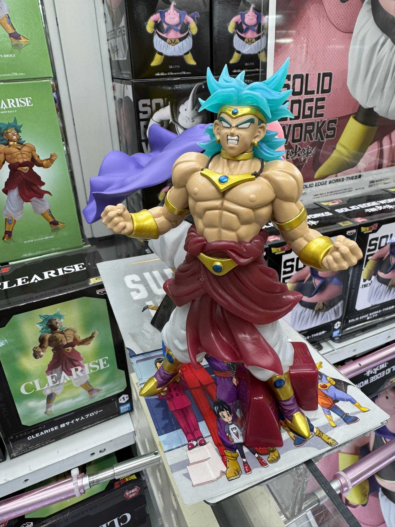 《夏本舖》代理 BANPRESTO CLEARISE 七龍珠Z  超級賽亞人 布羅利 傳說 外星人 最強 超級戰士 景品