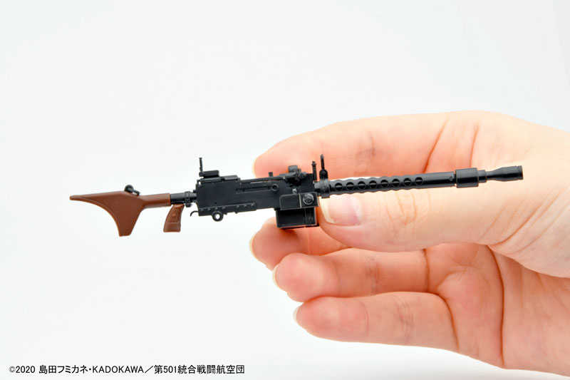 《夏本舖》日版 TOMYTEC LASW05 強襲魔女 M1919A6 迷你武裝 組裝 模型 LittleArmory