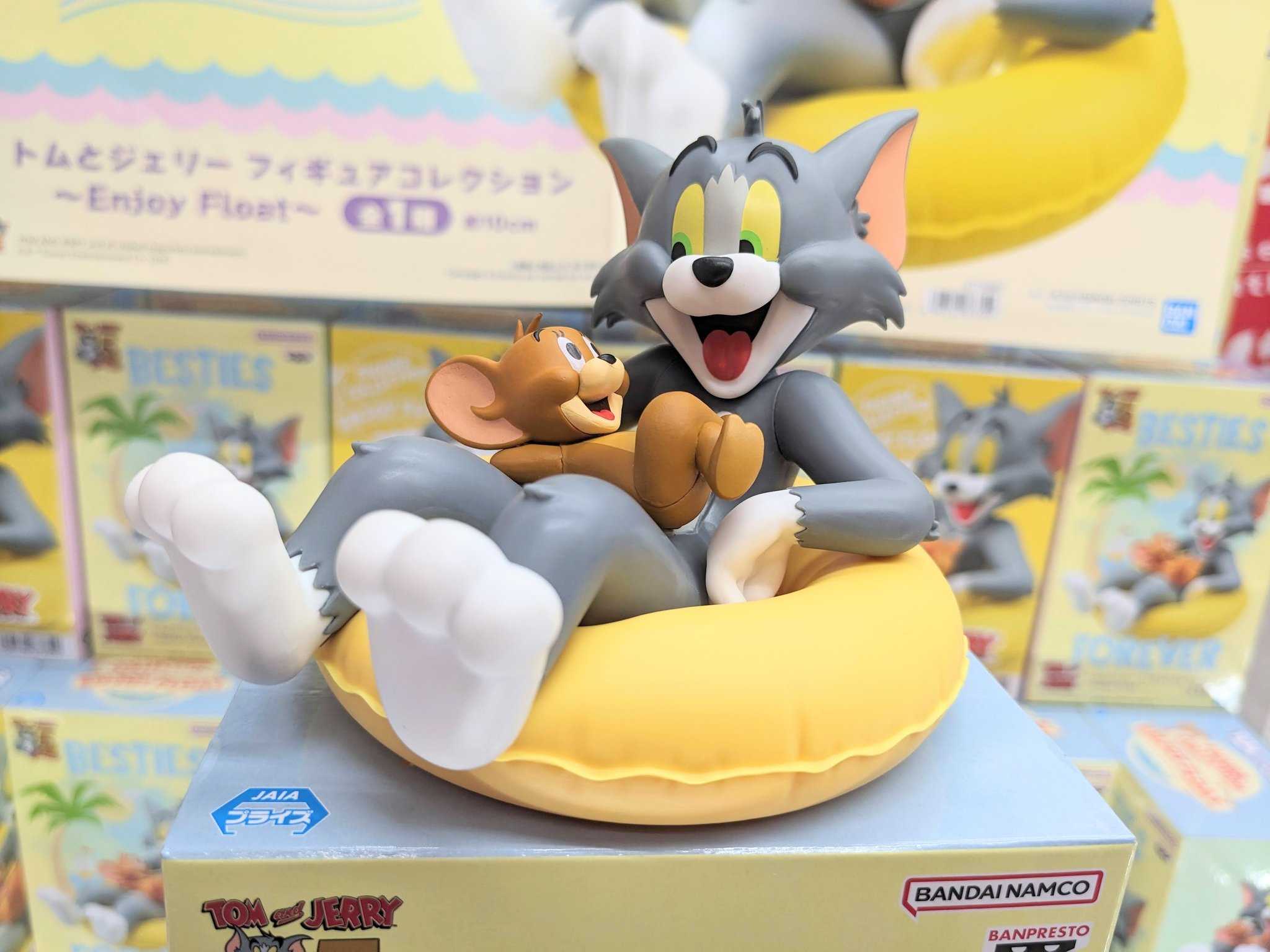 《夏本舖》代理 BANPRESTO 湯姆貓與傑利鼠 collection Enjoy Float 漂流 享受 萬代 景品