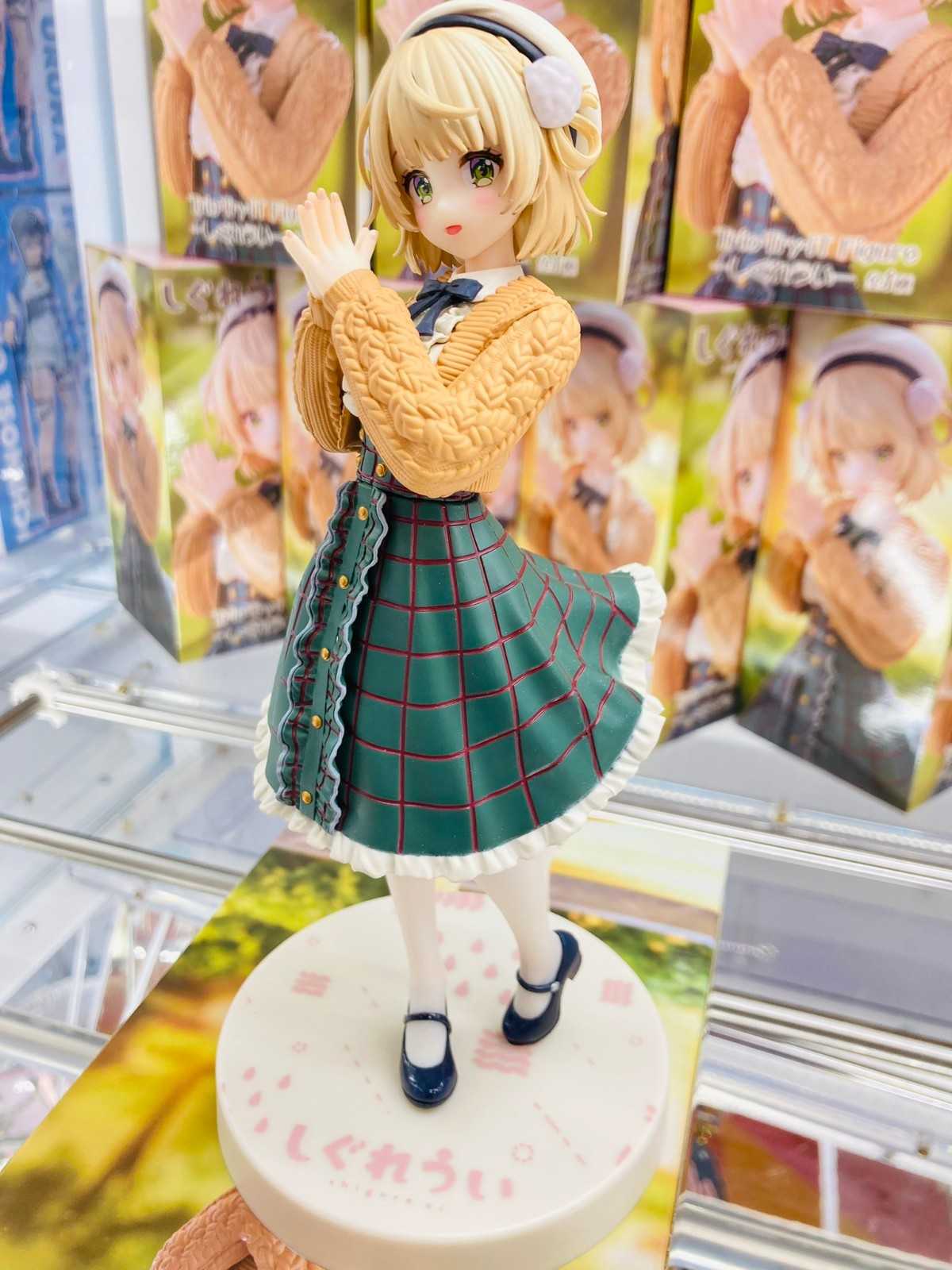 《夏本舖》日版 FuRyu Trio-Try-iT 時雨羽衣 Vtuber 插畫家 高中生 美少女 高約20cm 景品