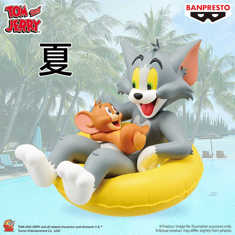 《夏本舖》代理 BANPRESTO 湯姆貓與傑利鼠 collection Enjoy Float 漂流 享受 萬代 景品