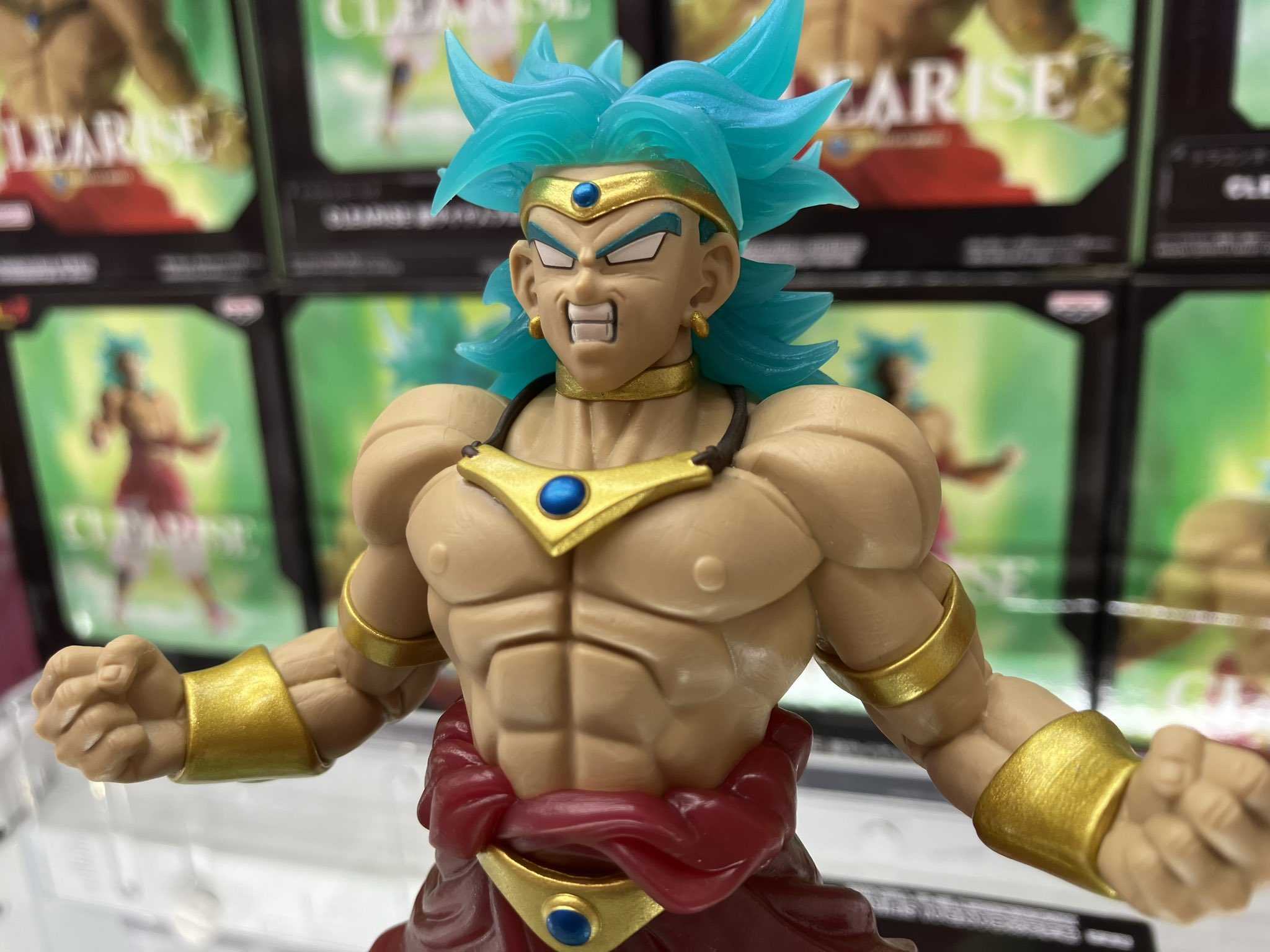 《夏本舖》代理 BANPRESTO CLEARISE 七龍珠Z  超級賽亞人 布羅利 傳說 外星人 最強 超級戰士 景品