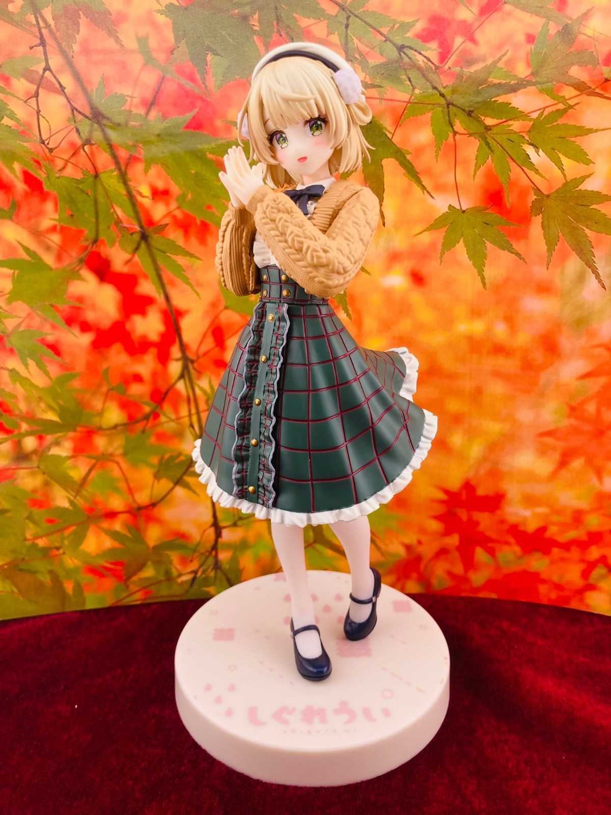 《夏本舖》日版 FuRyu Trio-Try-iT 時雨羽衣 Vtuber 插畫家 高中生 美少女 高約20cm 景品