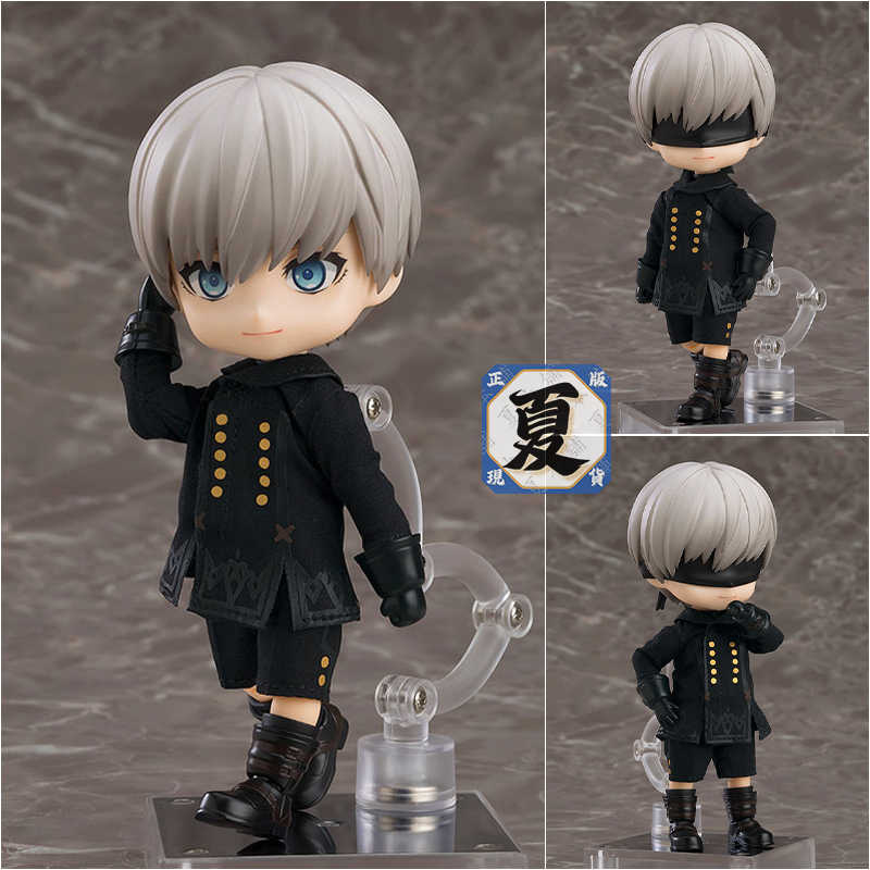 《夏本舖》日版 GSC 黏土娃 尼爾自動人形 Ver1.1a 9S 寄葉九號S型 不包含假人衣架 蒙眼 眼罩 正太 機郎