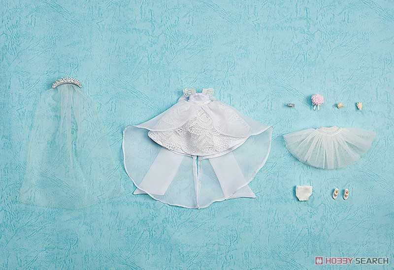 《夏本舖》代理 GSC 黏土娃 服裝套組 結婚禮服 婚紗 白色 不含人偶 配件 現貨 Q版