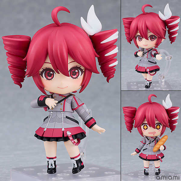 《夏本舖》代理 GSC 黏土人 2344 重音Teto Synthesizer V AI 法國麵包 翅膀 歌聲合成 Q版