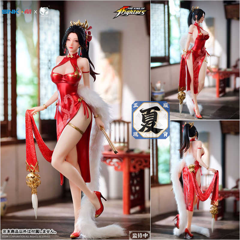 《夏本舖》現貨 BearPanda 特典版 Biya SNK 不知火舞 紅裳舞 高約40cm PVC 完成品 1/6