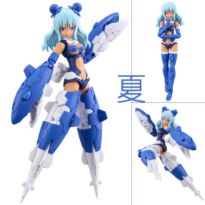 《夏本舖》代理 BANDAI 30MS SIS-Ac19b 席安娜 阿瑪希亞 迅捷裝 美少女 素體 裝甲 組裝模型 可動