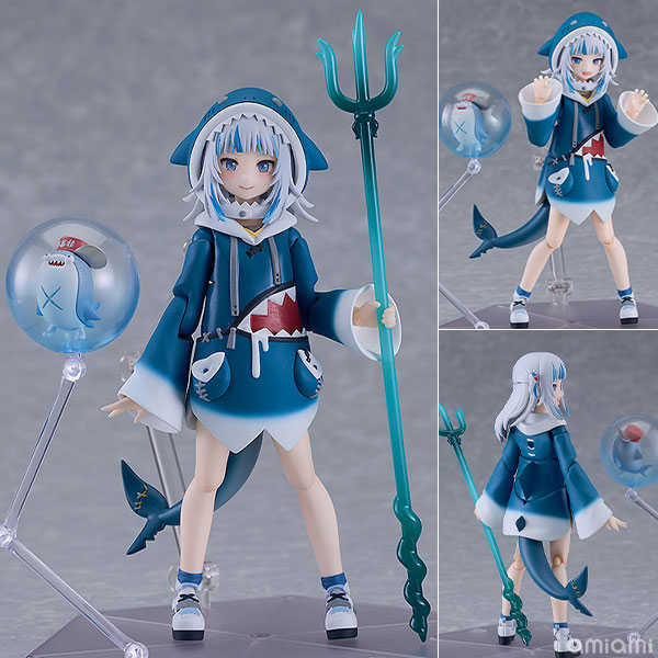 《夏本舖》日版 figma 618 hololive 噶嗚 古拉 鯊鯊 Gawr Gura EN VTuber GSC