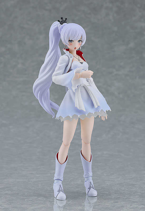 《夏本舖》日版 figma GSC figma 599 RWBY 冰雪帝國 懷絲雪倪 千金 柳葉白菀 魔法陣特效片 可動