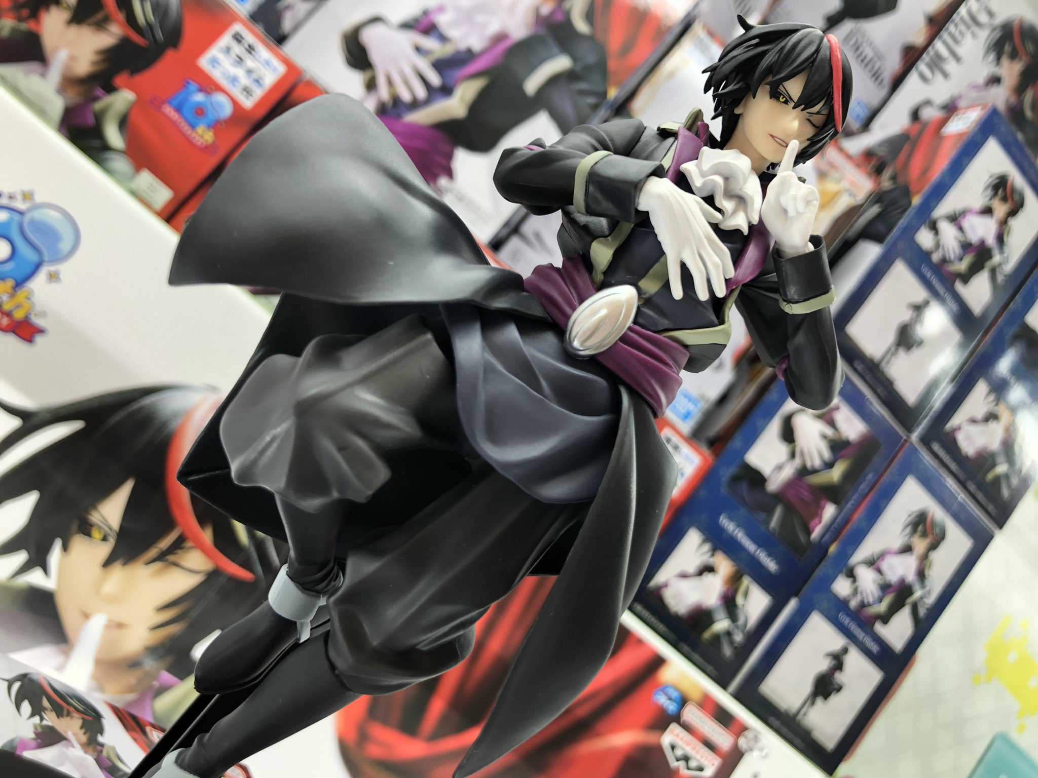 《夏本舖》代理 BANPRESTO 關於我轉生變成史萊姆這檔事 惡魔迪亞布羅 Noir 古老 魔王 執事 暗黑魔法 景品