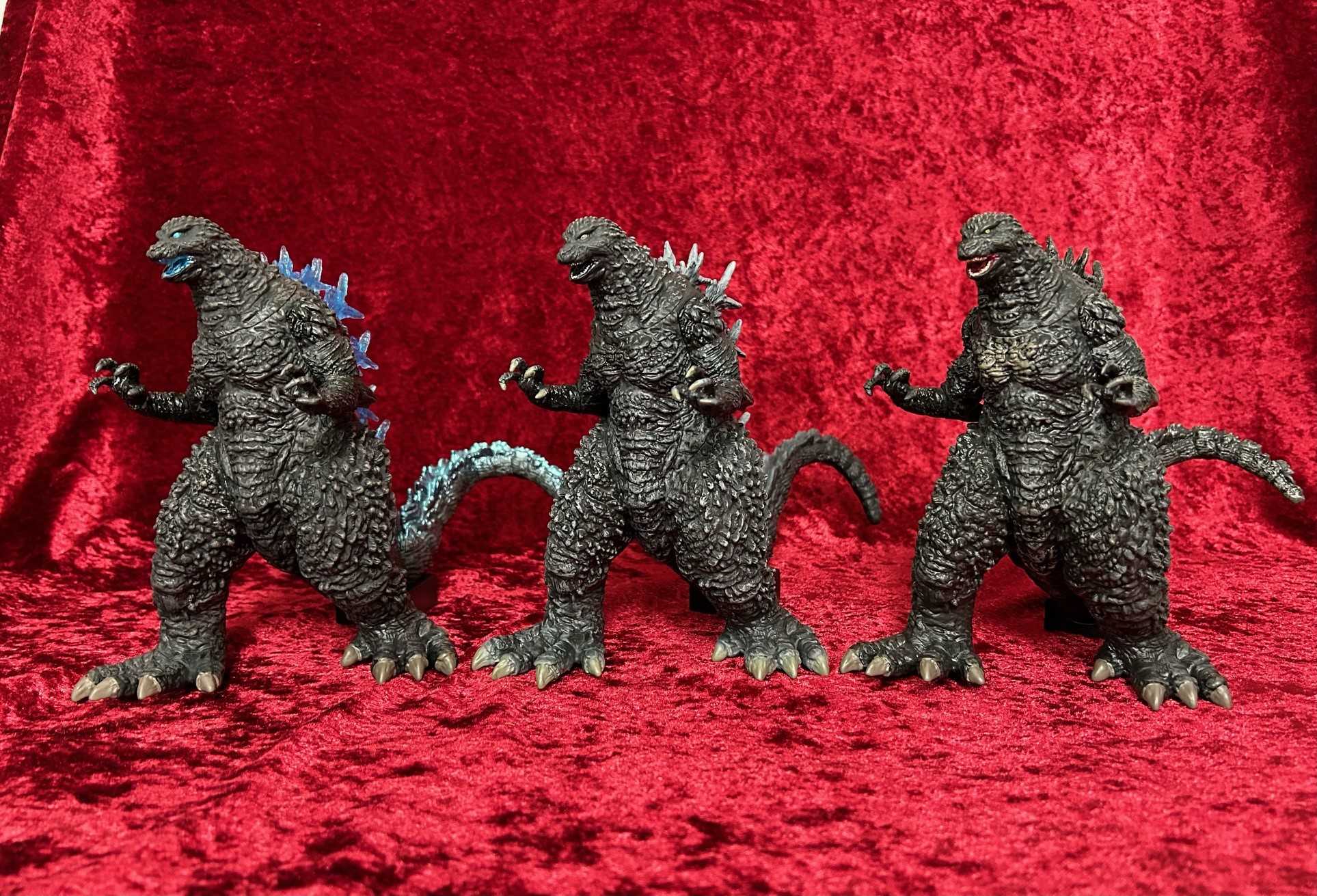 《夏本舖》日版 BANPRESTO 哥吉拉-1.0 怪獸咆哮哥吉拉 ver.2 熱能射線 黑白色 原色 電影劇場版 景品