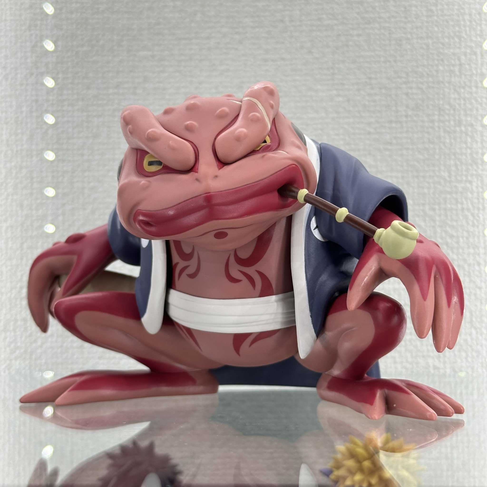 《夏本舖》代理 BANPRESTO REPOPRIZE 火影忍者 疾風傳 蛤蟆文太 軟膠公仔 蟾蜍 披風 強氣 景品