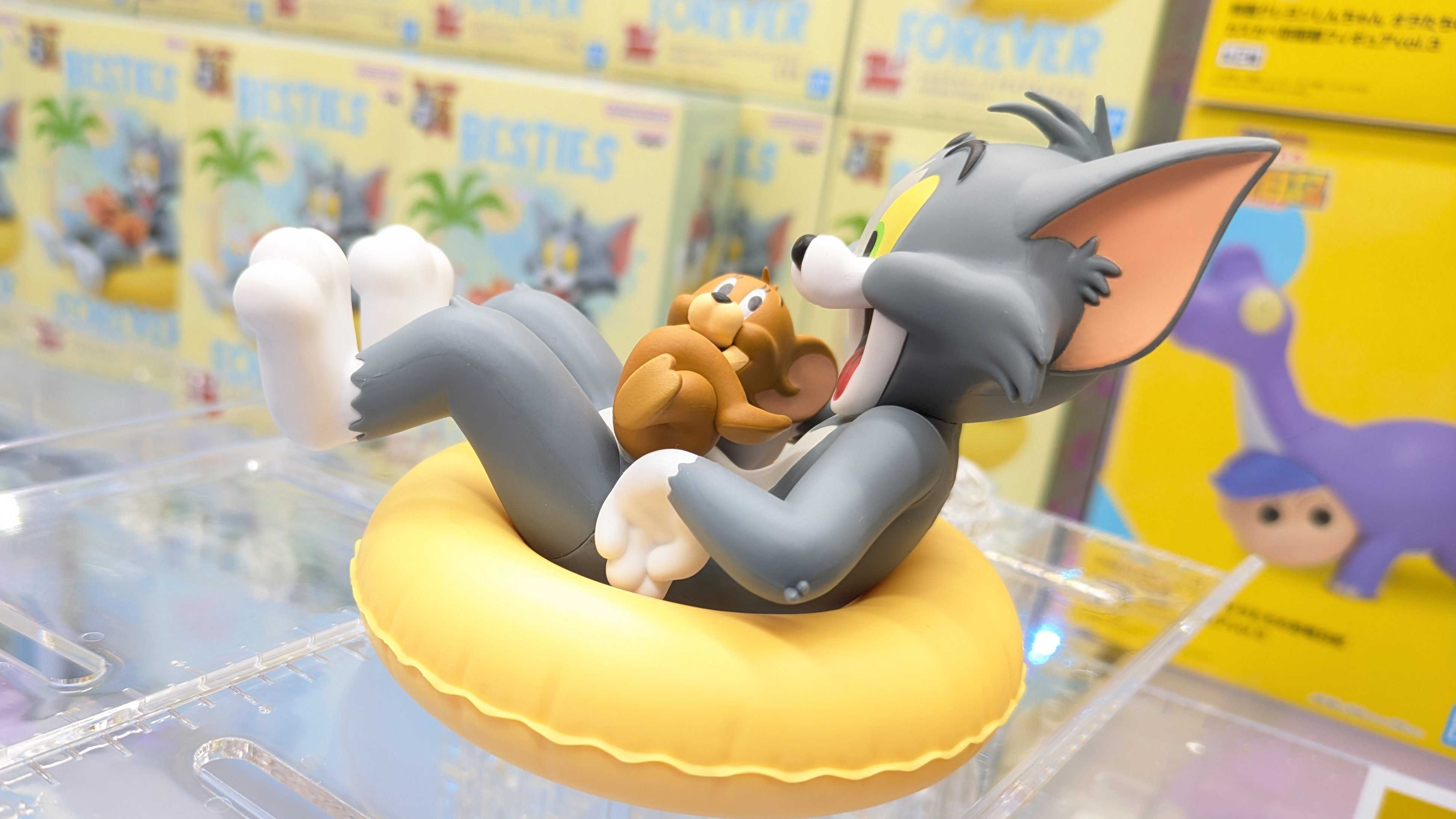 《夏本舖》代理 BANPRESTO 湯姆貓與傑利鼠 collection Enjoy Float 漂流 享受 萬代 景品