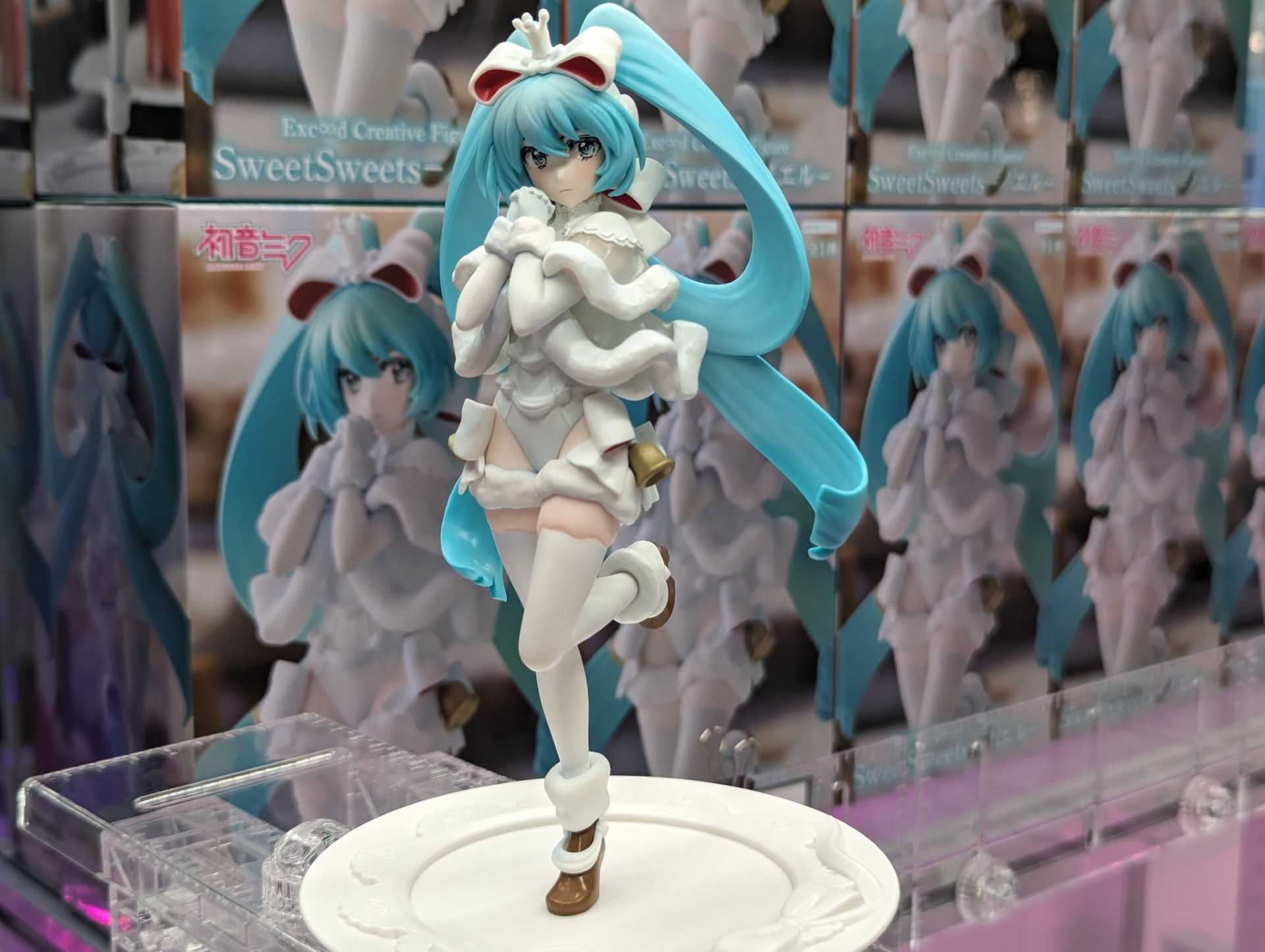 《夏本舖》日版 FuRyu Exceed Sweet 初音未來 聖誕 蛋糕  虛擬 歌手 偶像 雙馬尾 MIKU 景品