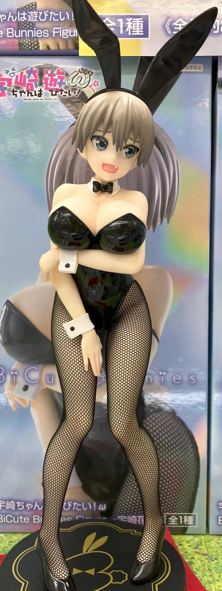 《夏本舖》日版 FuRyu BiCute Bunnies 宇崎學妹想要玩 宇崎花 兔女郎 第二季 短髮 兔耳 歐派 景品