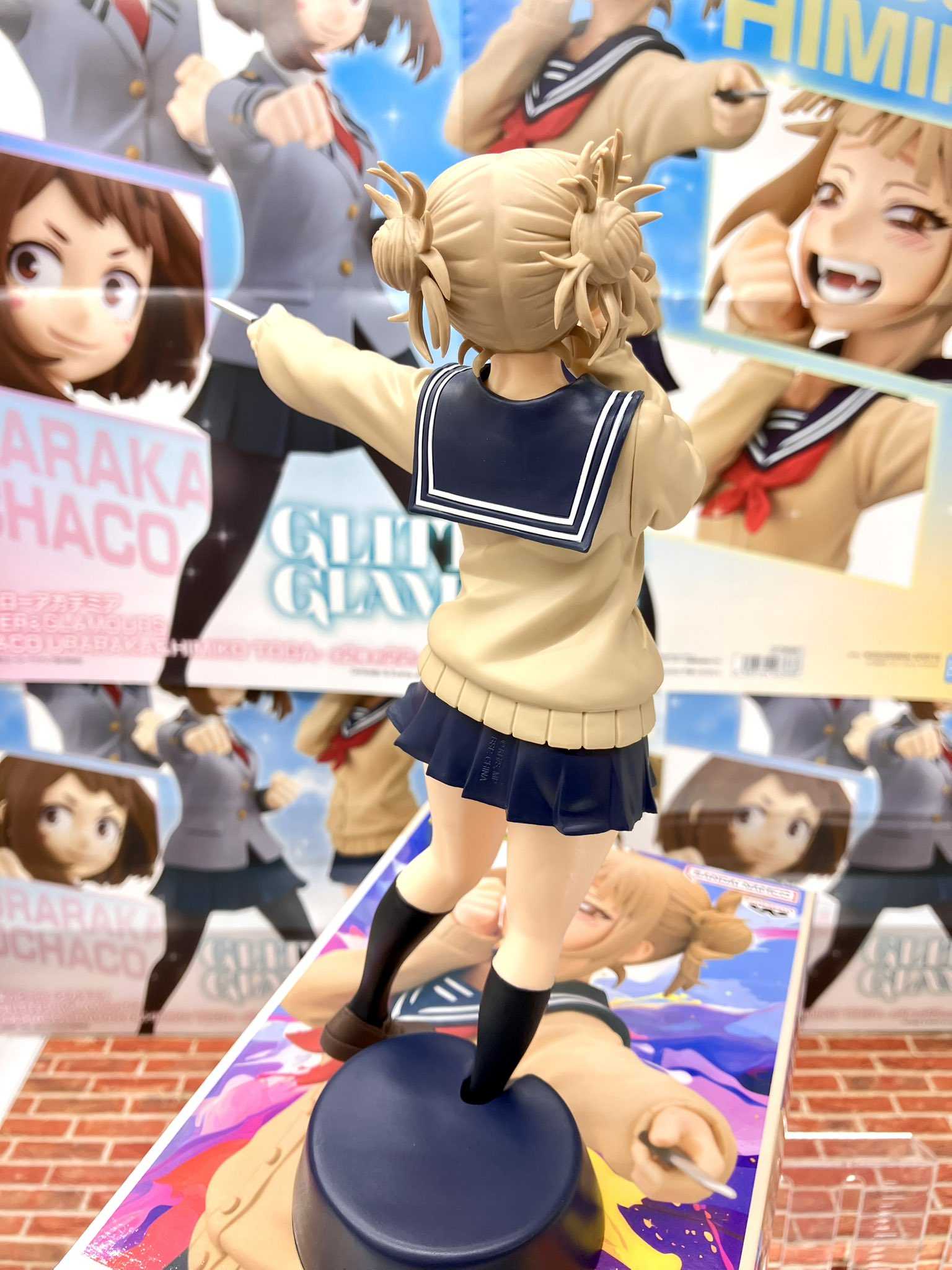 《夏本舖》代理 BANPRESTO G＆G 我的英雄學院 渡我被身子 丸子頭 水手服 嗜血 敵女 美子 福圓美里 景品