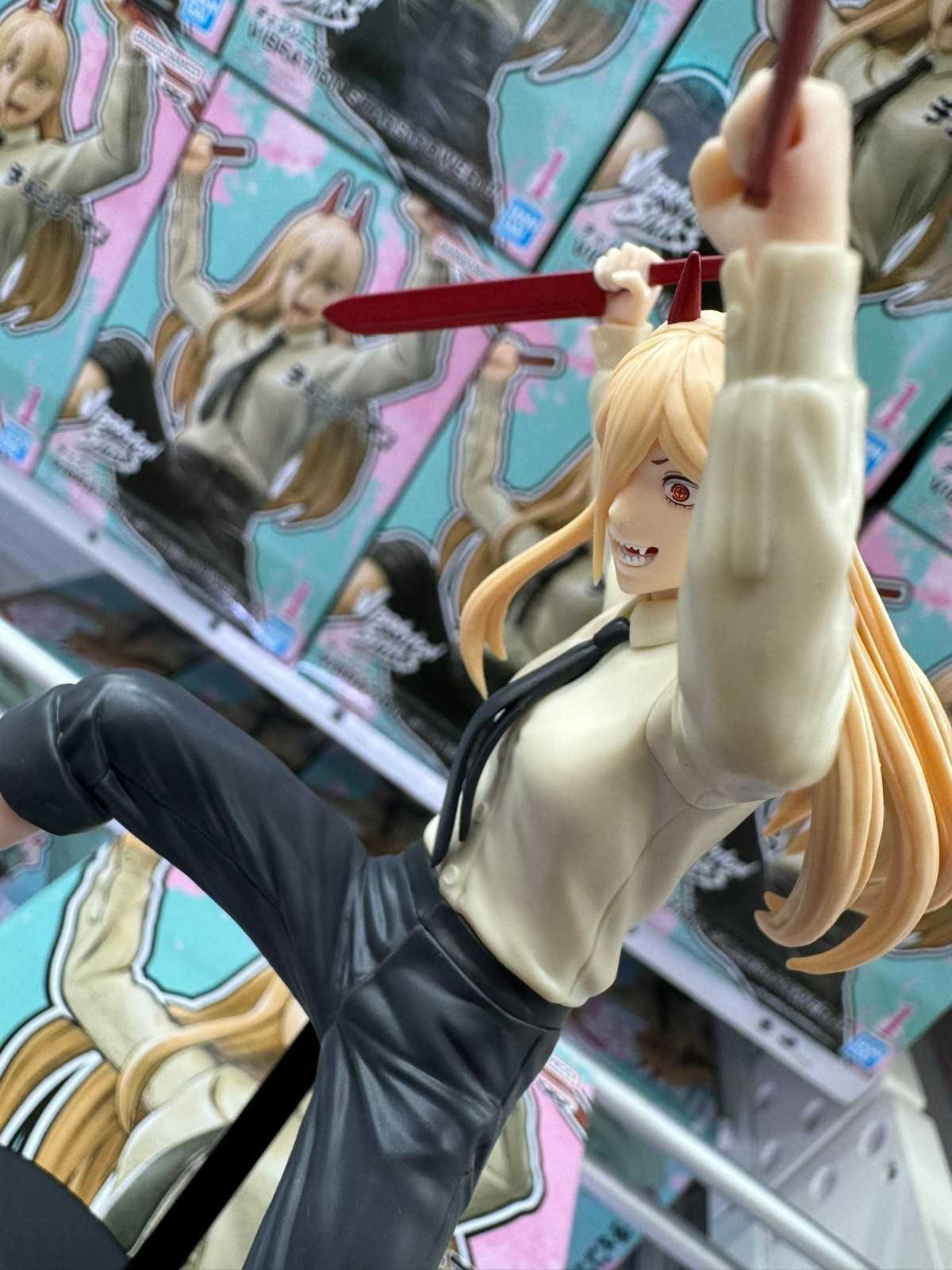 《夏本舖》代理 BANPRESTO 鏈鋸人 VIBRATION STARS 帕瓦 Ⅱ 惡魔 嗜血 武器 名戰景 景品