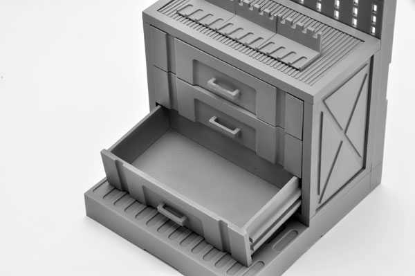 《夏本舖》日版 TOMYTEC FIGMA LD006 1/12 武器箱 B 展示櫃 迷你武裝 LittleArmory