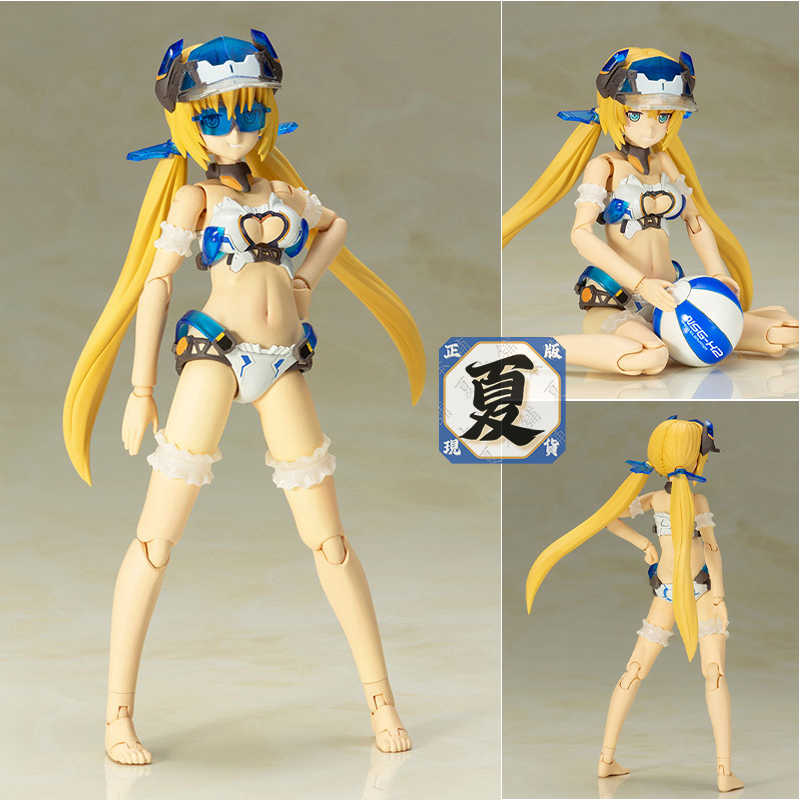 《夏本舖》日版 壽屋 Frame Arms Girl 機甲少女 P3白魔鷲 夏季版 夏日假期 駒都英二 可動 完成品