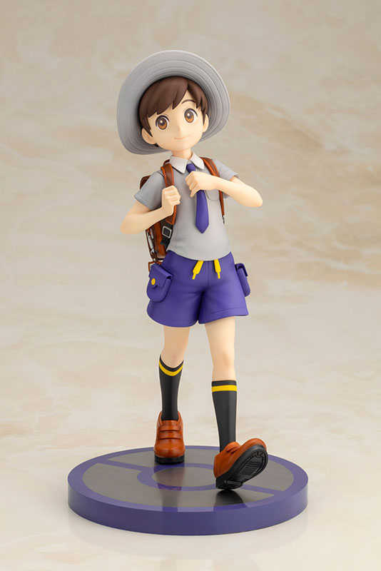 《夏本舖》日版 壽屋 ARTFX J 精靈寶可夢 小春 呆火鱷 寶可夢朱/紫 葡萄學園制服 帕底亞 冒險 皮鞋 背包