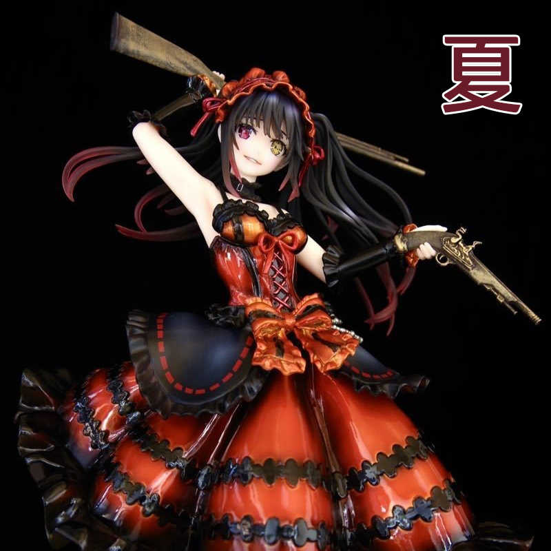 《夏本舖》日版 TAITO AMP 約會大作戰IV 時崎狂三 刻刻帝 夢魘 精靈 異色瞳 腹黑 嗜殺 蘿莉 台座 景品