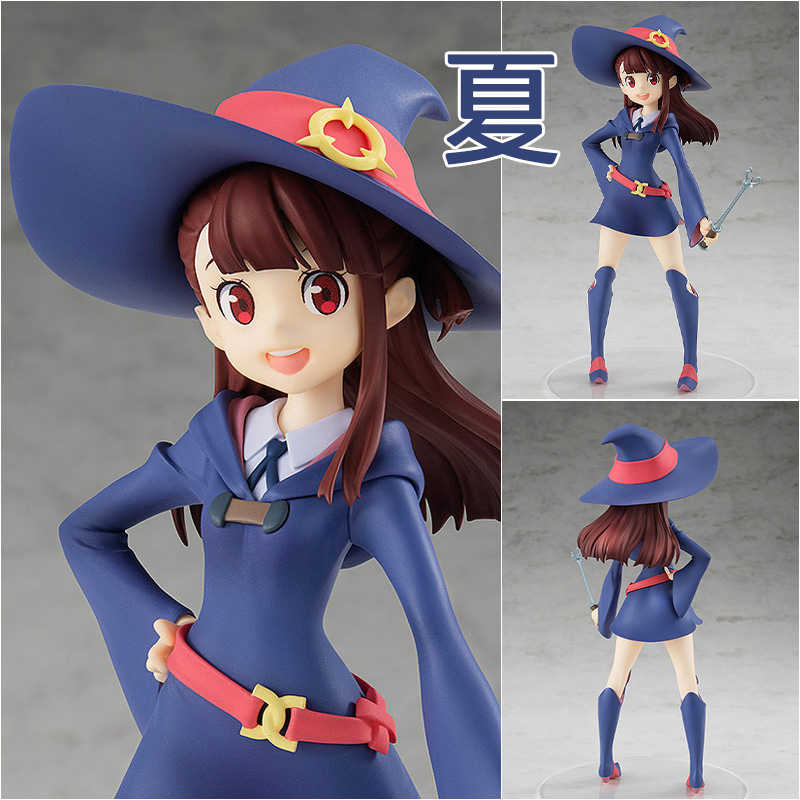 《夏本舖》日版 GSC POP UP PARADE 小魔女學園 亞可 卡嘉莉 篝敦子 元氣 法師 魔法杖 飛行 制服