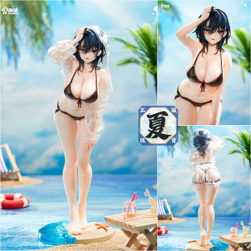 《夏本舖》現貨 大漫匠 AniMester 橫山石見 夏鳴迴響 泳裝 透明件 外套 性感 短髮 Shiny系列 1/6