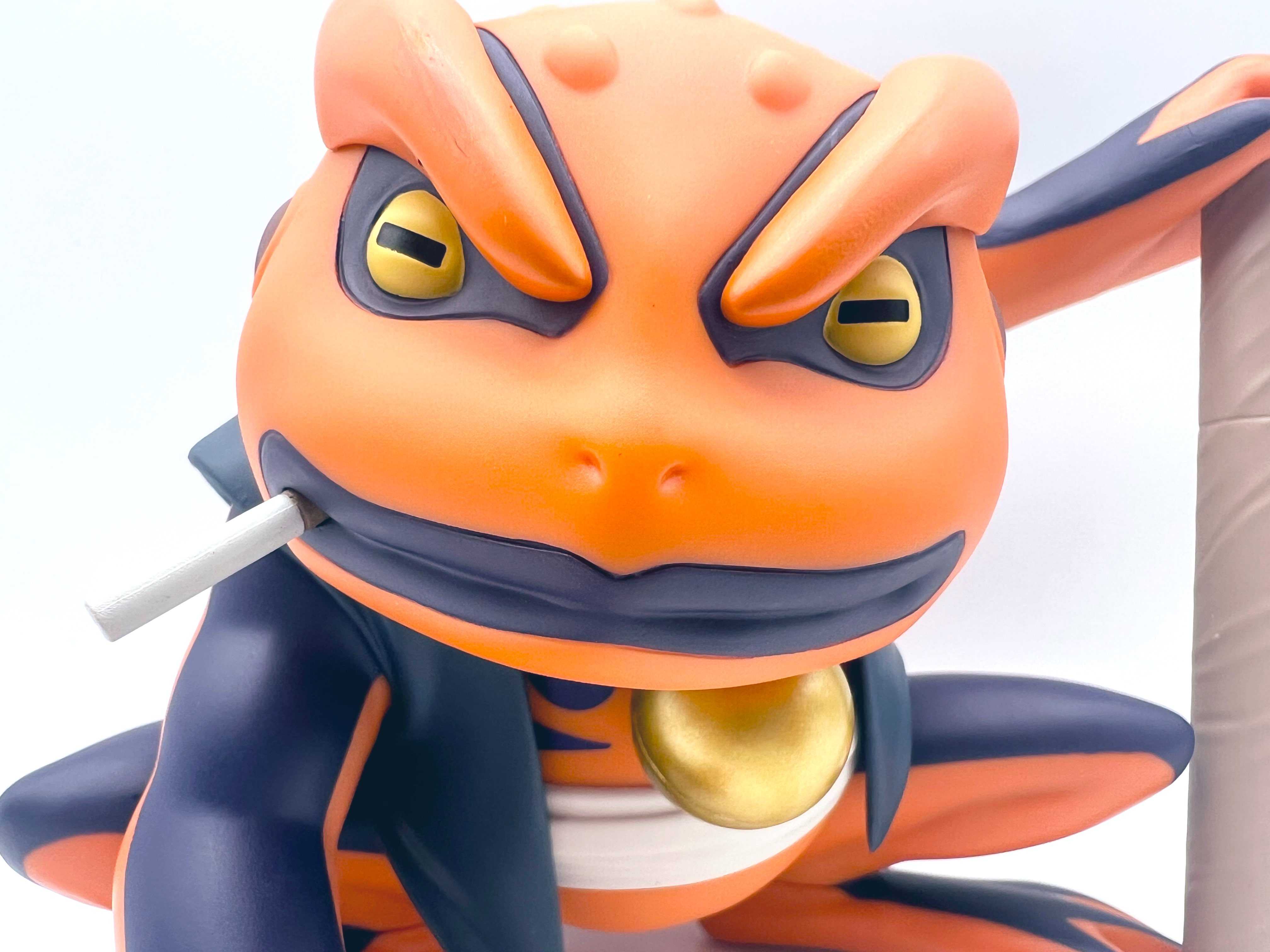 《夏本舖》代理 BANPRESTO 火影忍者疾風傳 蝦蟆吉 高約10cm 岸本齊史 蟾蜍 披風 妙木山 萬代 萬普 景品