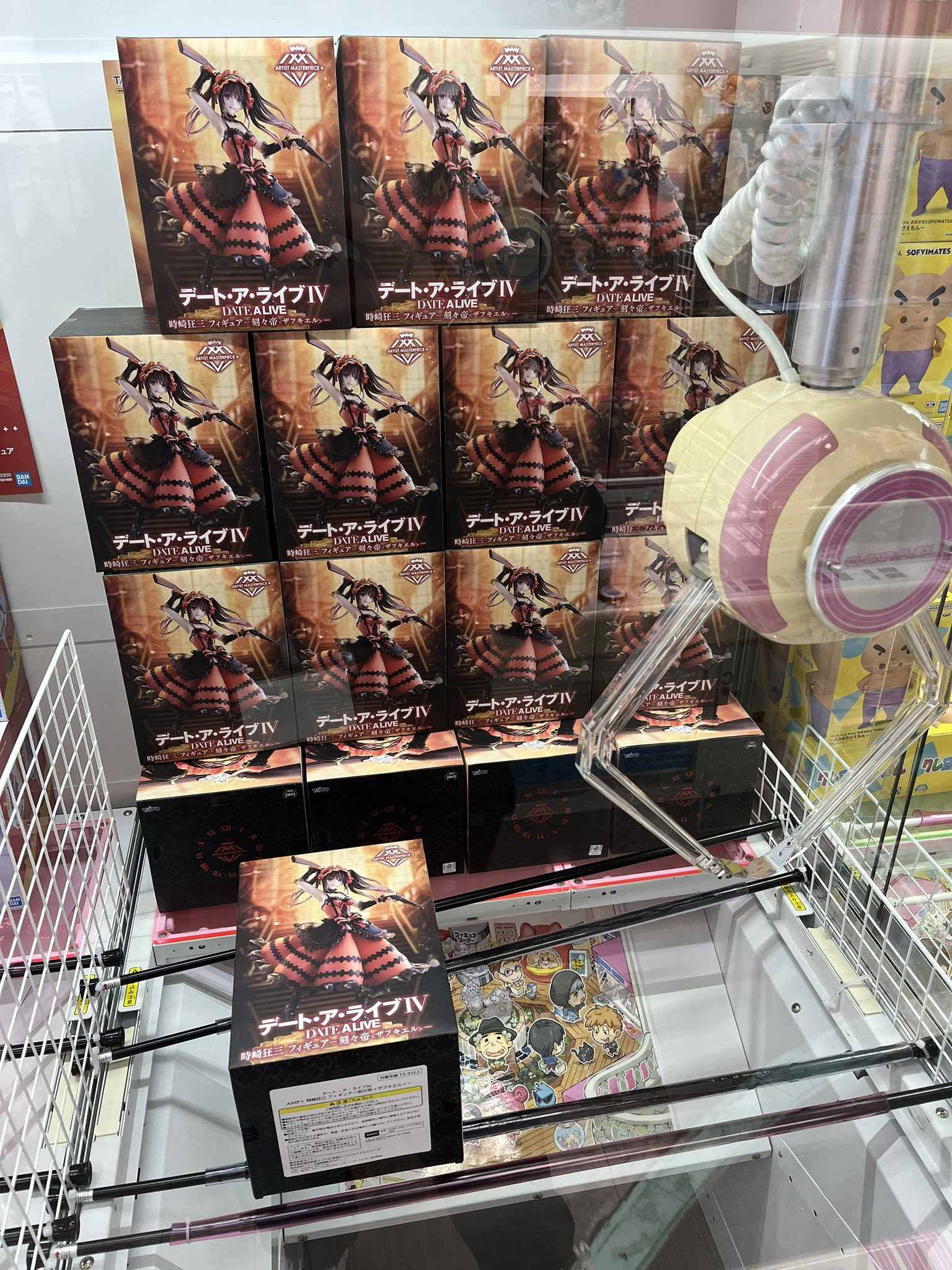 《夏本舖》日版 TAITO AMP 約會大作戰IV 時崎狂三 刻刻帝 夢魘 精靈 異色瞳 腹黑 嗜殺 蘿莉 台座 景品