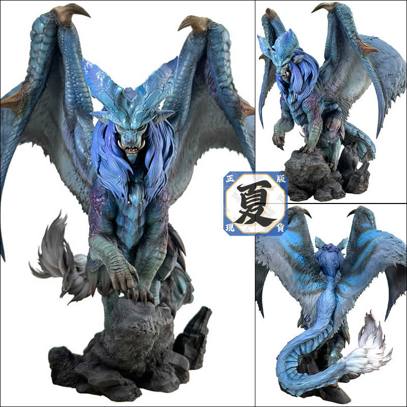 《夏本舖》日版 CAPCOM 魔物獵人 Creator\u0027s Model 炎妃龍 蒼藍母獅 古龍 火炎 古市龍也 大山龍