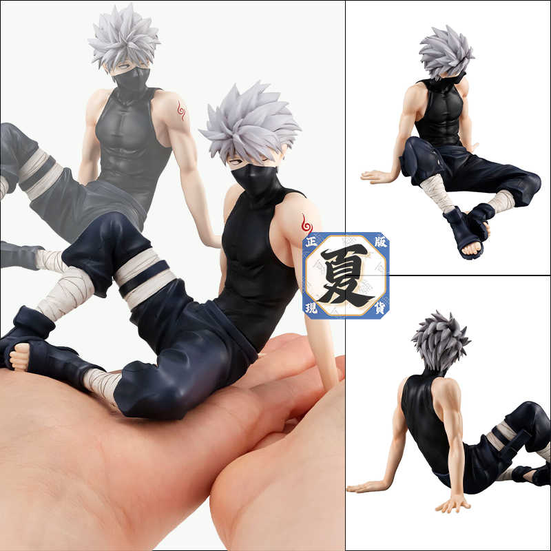 《夏本舖》代理 MegaHouse GEM 火影忍者 疾風傳 掌上系列 卡卡西老師 旗木卡卡西 美男子 拷貝 忍者 MH