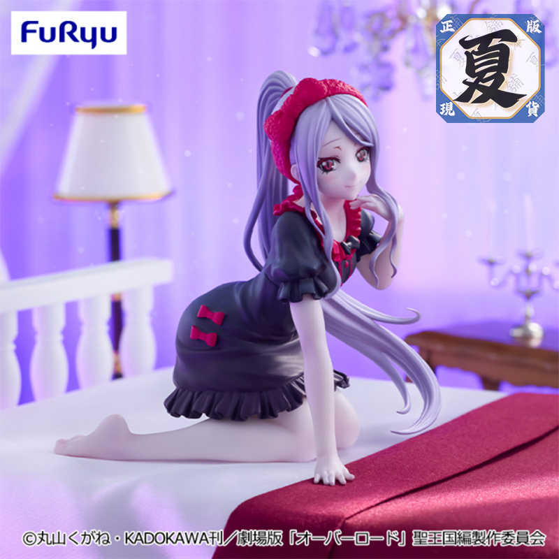 《夏本舖》日版 FuRyu OVERLORD 夏提雅 居家服 泡麵蓋公仔 布拉德弗倫 吸血鬼真祖 美少女 跪姿 景品