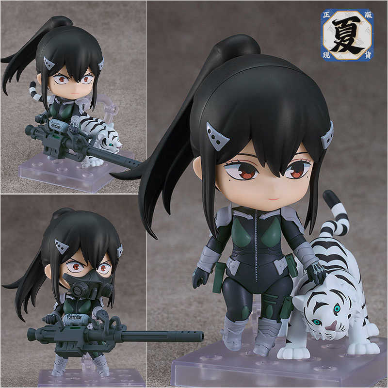 《夏本舖》代理 GSC 黏土人 2503 怪獸8號 亞白米娜 第三部隊 隊長 伐虎 專用 戰鬥 武器 防衛隊面罩 Q版