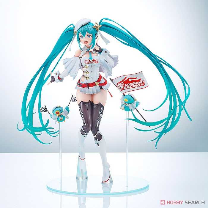 《夏本舖》代理 GSC 初音未來GT計畫 賽車未來 2023 虛擬 偶像 歌姬 雙馬尾 應援鳥 MIKU GSR 1/7