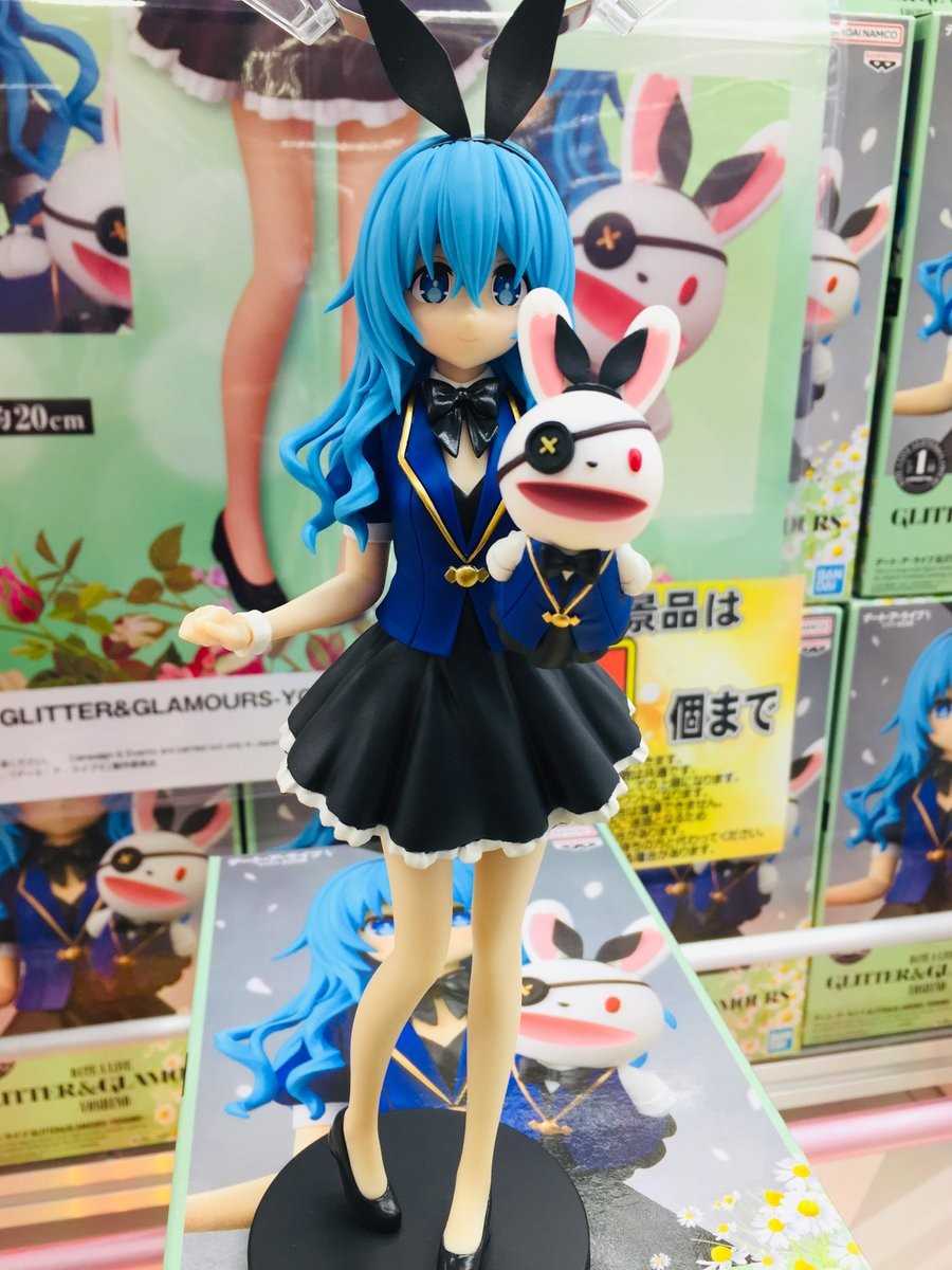 《夏本舖》代理 BANPRESTO G\u0026G 約會大作戰 氷芽川四糸乃 兔子 手偶 四糸奈 兔耳 溫柔 小天使 藍色 景品