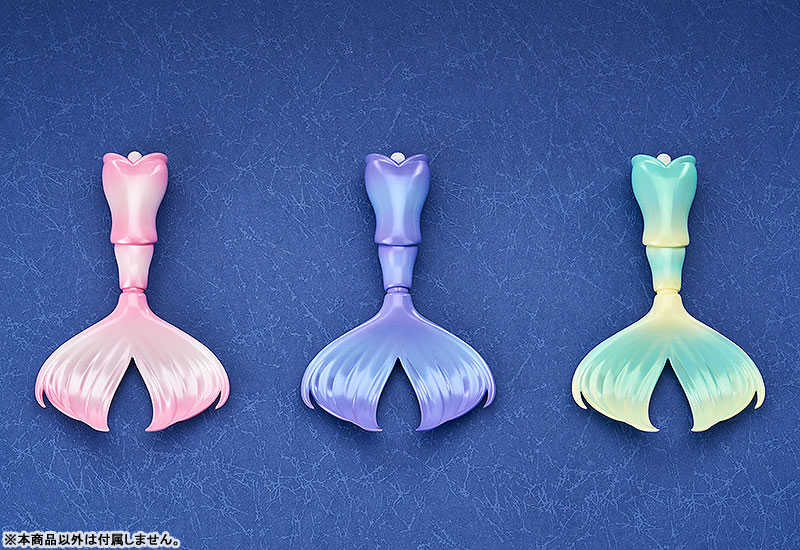 《夏本舖》代理 GSC 黏土娃 人魚套組 Green Fluorite 下半身零件 螢石綠 魚尾 美人魚 不含上半身零件