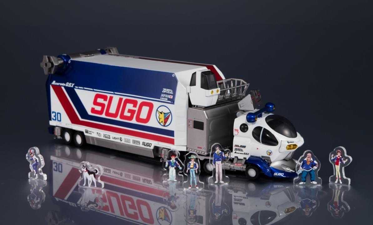 《夏本舖》代理 MegaHouse 特典版 閃電霹靂車 車隊運輸維修卡車 10V5000 Livery Edition