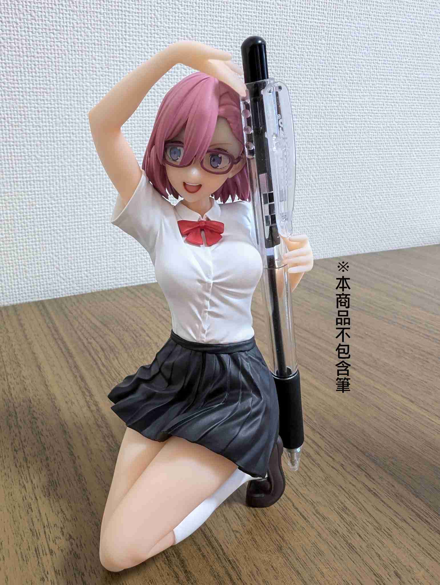 《夏本舖》代理 BANPRESTO 2.5次元的誘惑 天乃理理沙 制服 筆架公仔 筆友 不包含筆 學生 美少女 景品