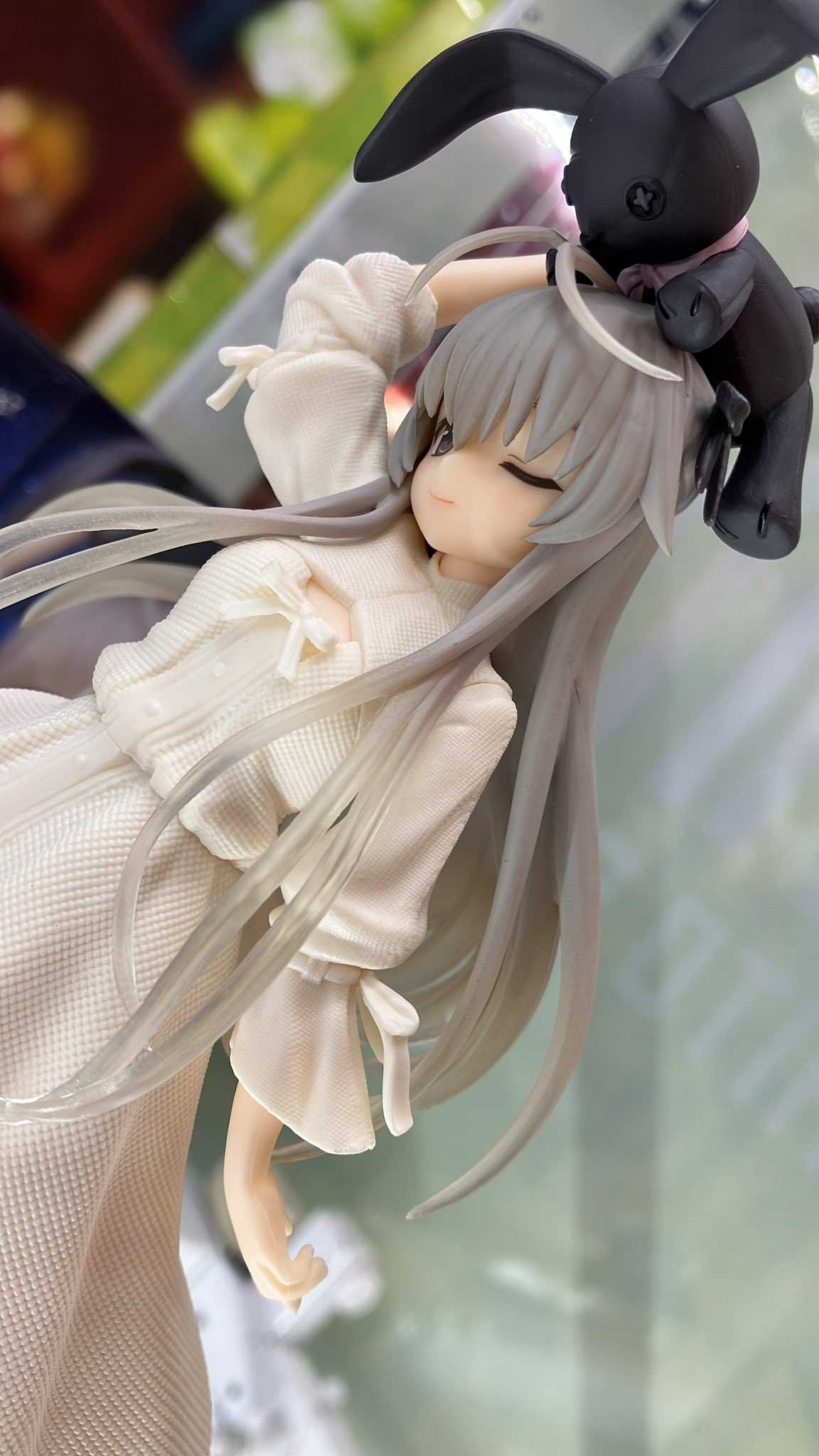 《夏本舖》日版 TAITO Coreful 緣之空 春日野穹 平靜 端莊 白色洋裝 兔子玩偶 轉學生 高中生 妹妹 景品