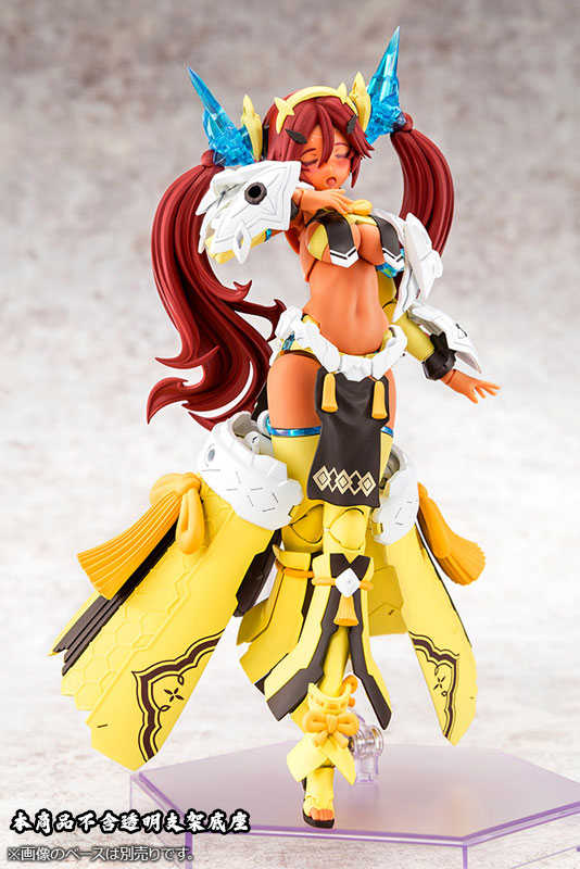 《夏本舖》日版 壽屋 Megami Device 女神裝置 皇巫 天鈿女命 陽光 舞孃 淺井真紀 關節 可動 組裝 模型