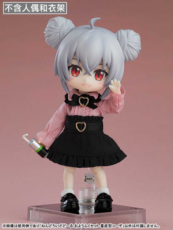 《夏本舖》代理 GSC 黏土娃 服裝套組 量產型穿搭 不含人偶和衣架 襯衫 球鞋 能量飲料 專用手掌 胖次 服裝 替換