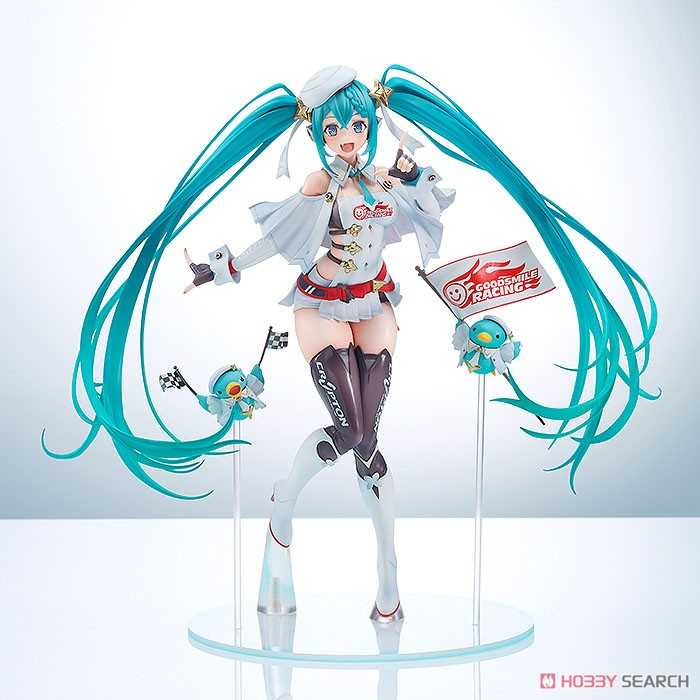《夏本舖》代理 GSC 初音未來GT計畫 賽車未來 2023 虛擬 偶像 歌姬 雙馬尾 應援鳥 MIKU GSR 1/7