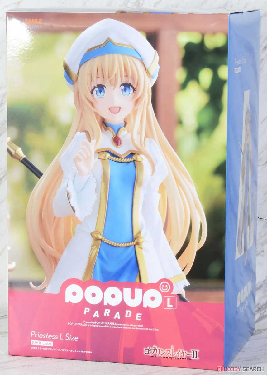《夏本舖》日版 GSC POP UP PARADE 哥布林殺手 女神官 金髮碧眼 祭司 魔法杖 法袍 天然呆 盔甲 戰鬥