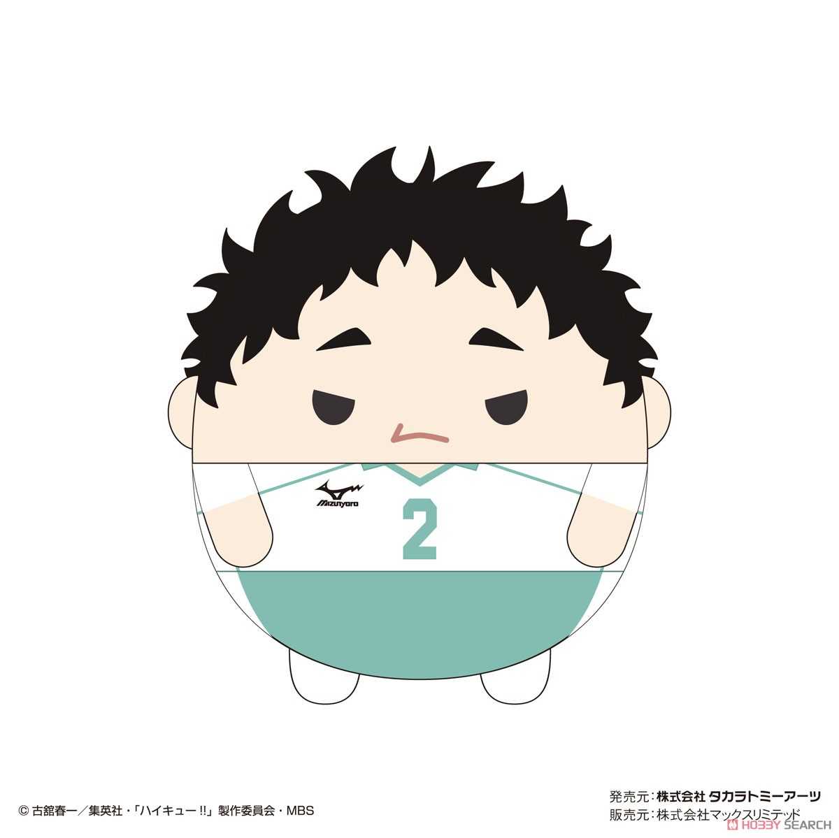 《夏本舖》日版 MAX LIMITED 排球少年 圓滾滾布偶吊飾 胖娃 日向翔陽 約9cm 全6種 盒玩 中盒6入