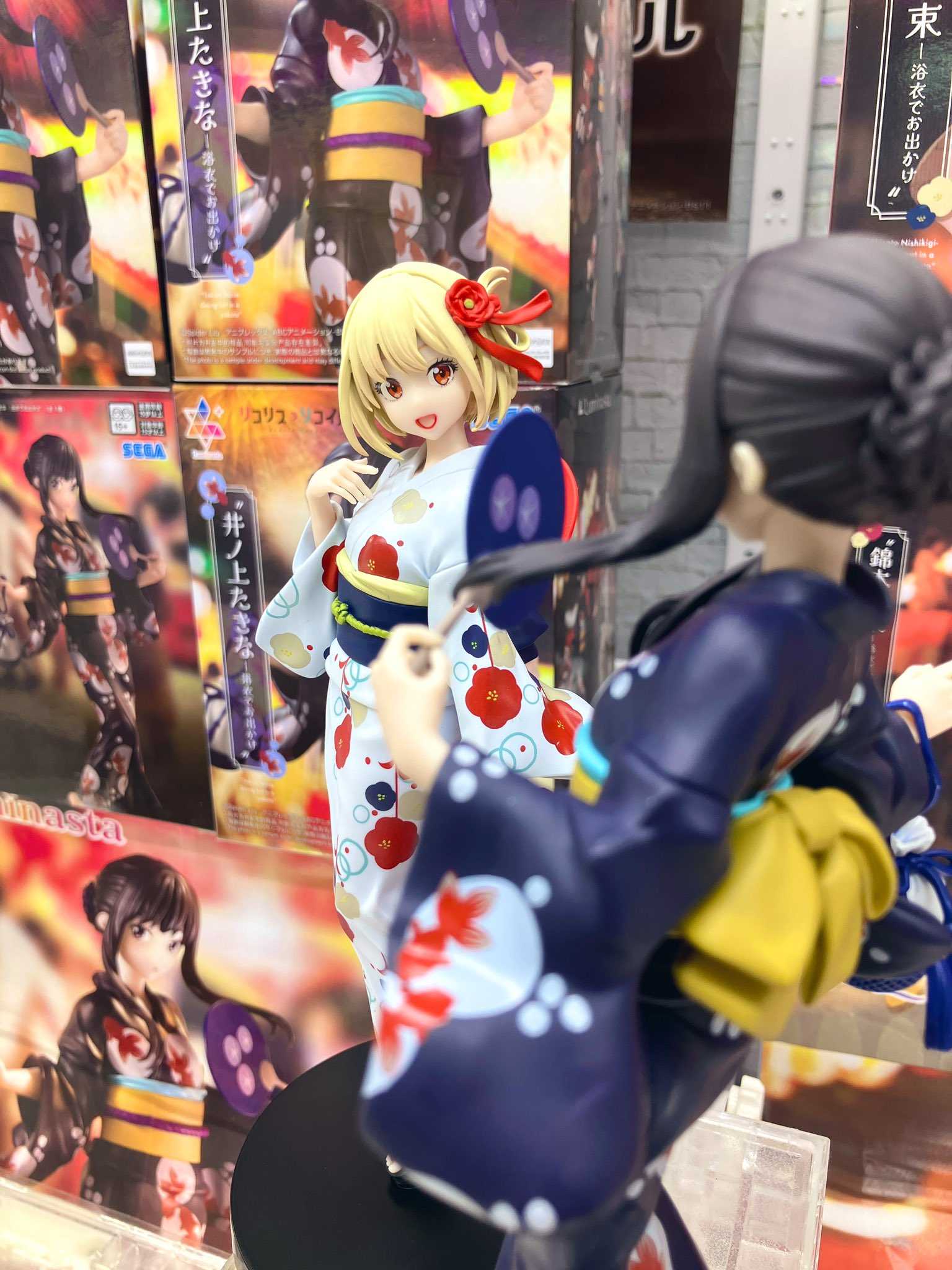 《夏本舖》代理 SEGA Luminasta 莉可麗絲 井之上瀧奈 錦木千束 浴衣 Lycoris Recoil 景品