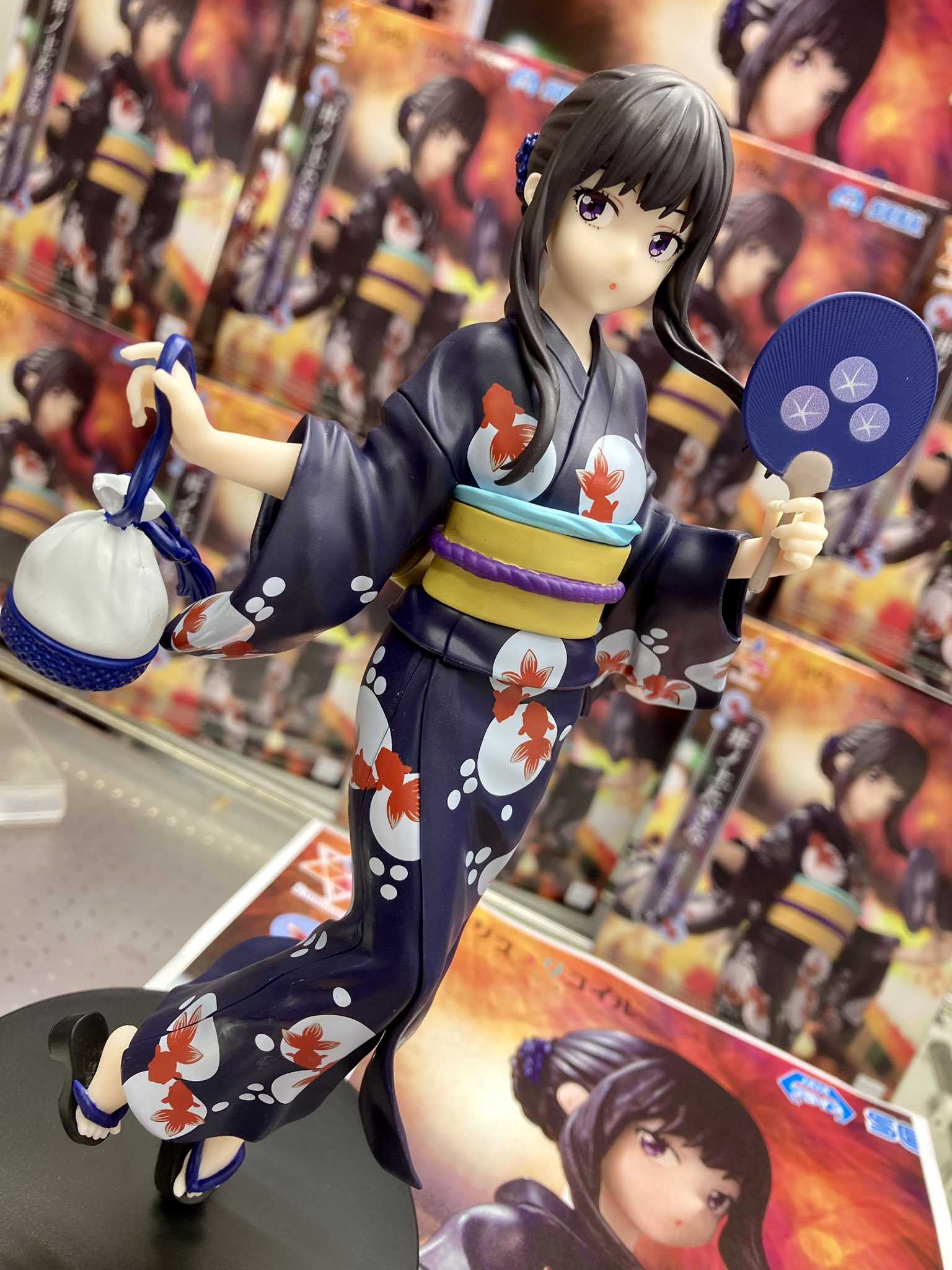 《夏本舖》代理 SEGA Luminasta 莉可麗絲 井之上瀧奈 錦木千束 浴衣 Lycoris Recoil 景品