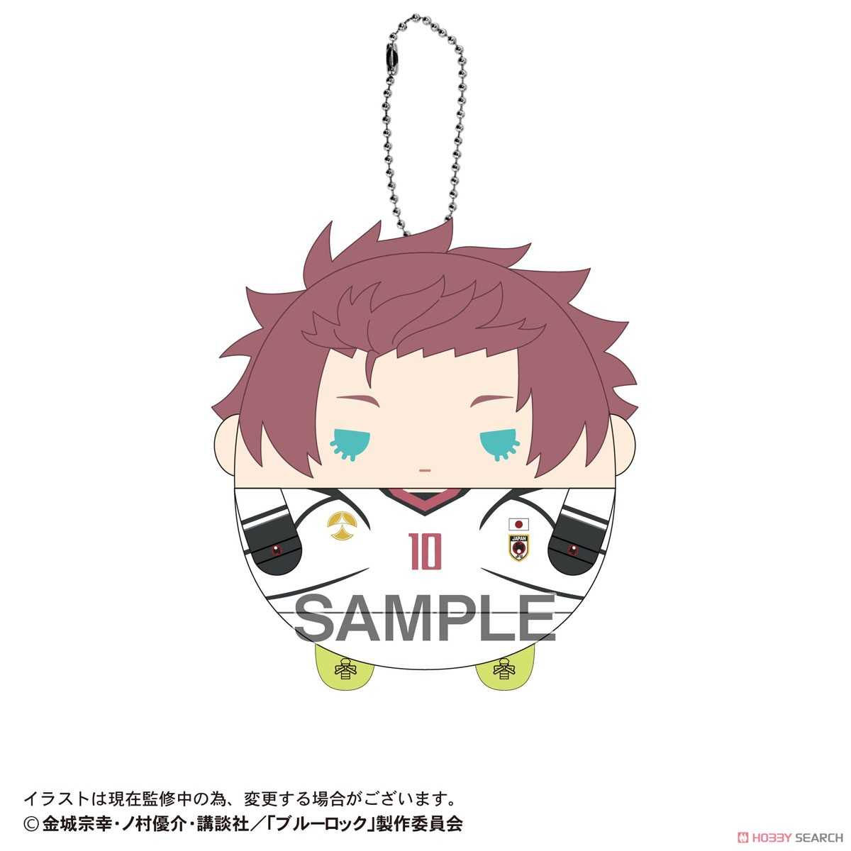 《夏本舖》日版 MAX LIMITED 藍色監獄 角色胖胖公仔掛飾 第5彈 BL-45 BLUE LOCK 中盒6入