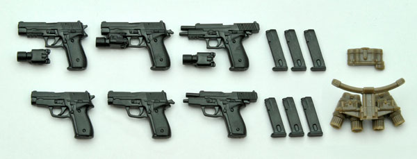 《夏本舖》日版 TOMYTEC FIGMA LA007 P226 \u0026 P228 迷你武裝 Little Armory